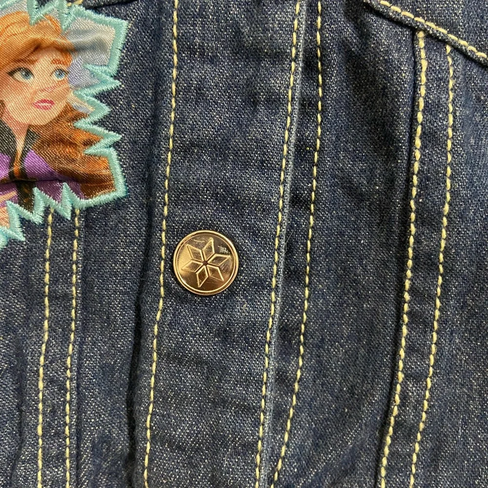 Frozen Denim Jacket for Kids - Blue size 6